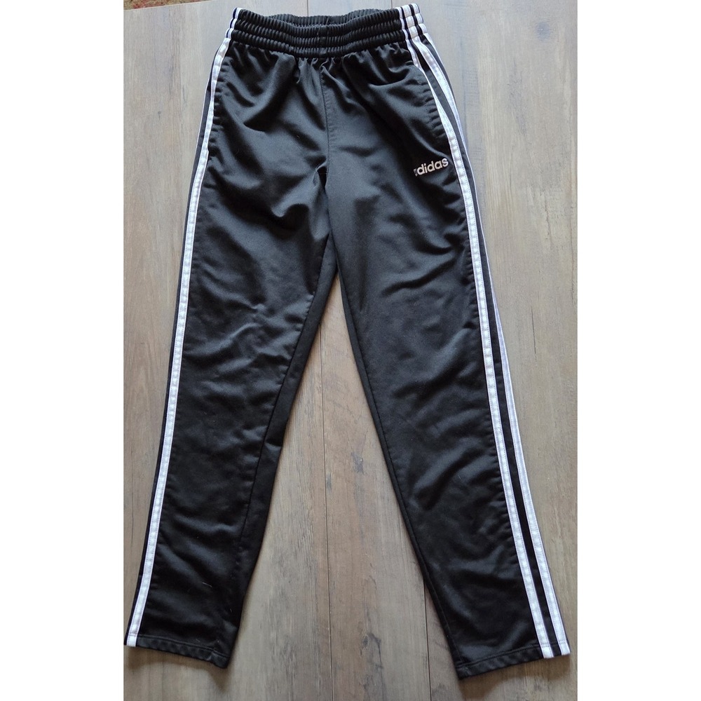 Adidas Black Straight Leg Sweatpants Youth M (10/12)